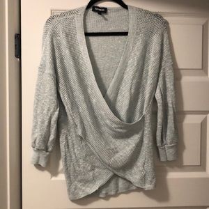 Cute “wrap” sweater